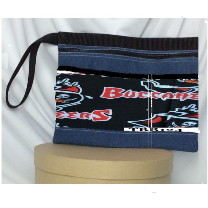 Sport Teams, (A-Bu) iPad, Tablet, Padded Carry-All Bag with Denim Fabric