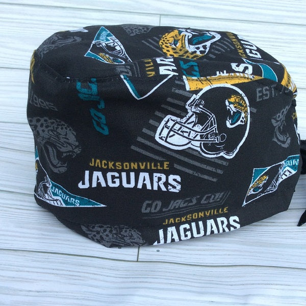 Jacksonville Jaguars Scrub Cap, Bikers-Skull Cap