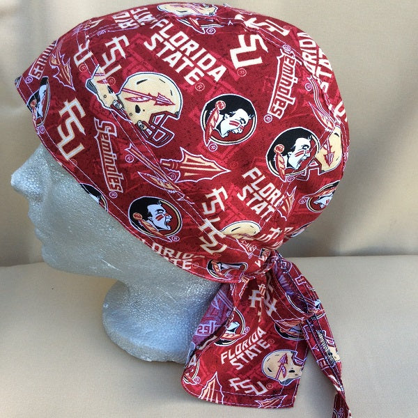 Doo Rag-Skull Caps, Sport Team (S-Y), Silk Lined Crown, Unisex, Bikers, Welders, Doctor, Dentist, Vet, Chemo, Food, light weight