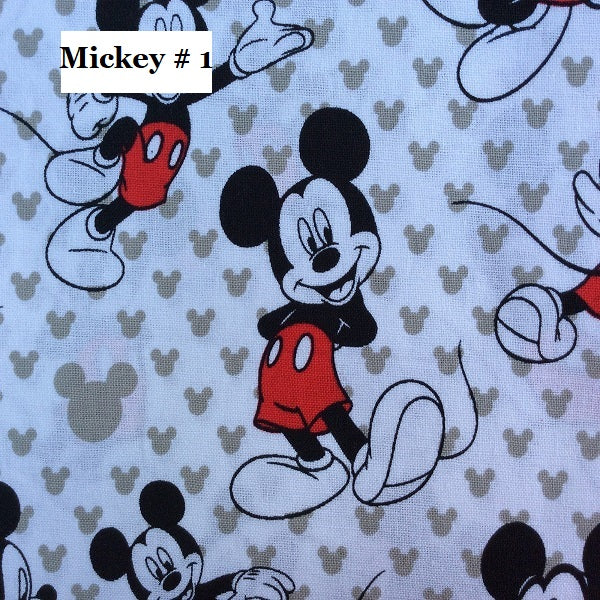 Mickey and Minnie Mouse Theme Scrub Cap, Unisex, 3 Styles, Bikers-Skull Cap, Doctor, Nurse, Dentist, Vet, Chemo, Food Service, Dirt Bikers, Construction Workers, light weight