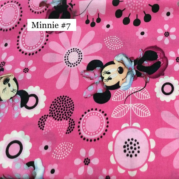 Mickey and Minnie Mouse Theme Scrub Cap, Unisex, 3 Styles, Bikers-Skull Cap, Doctor, Nurse, Dentist, Vet, Chemo, Food Service, Dirt Bikers, Construction Workers, light weight