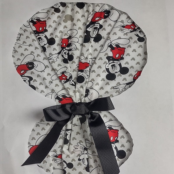 Mickey and Minnie Mouse Theme Scrub Cap, Unisex, 3 Styles, Bikers-Skull Cap, Doctor, Nurse, Dentist, Vet, Chemo, Food Service, Dirt Bikers, Construction Workers, light weight