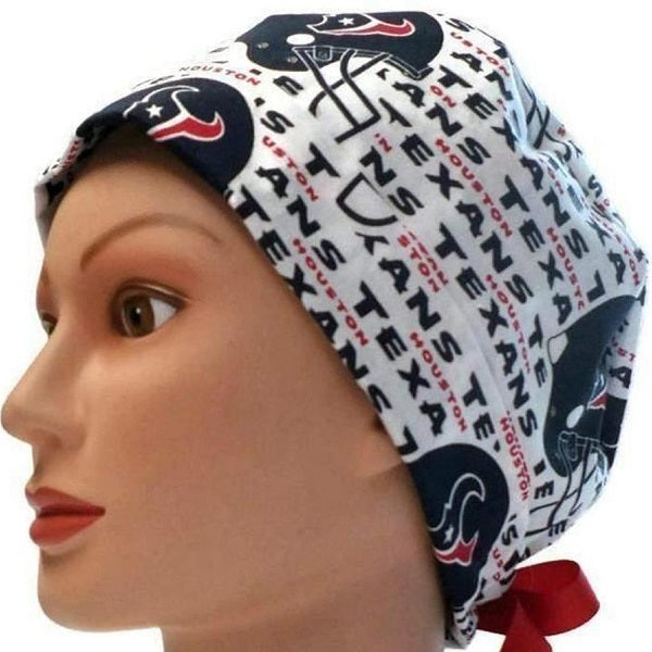 Houston Texans Scrub Cap, Bikers-Skull Cap