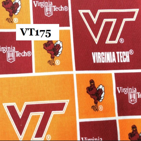 Virginia Tech Scrub Cap, Unisex, 3 Styles, Bikers-Skull Cap, Doctor, Nurse, Dentist, Vet, Chemo, Food Service, light weight