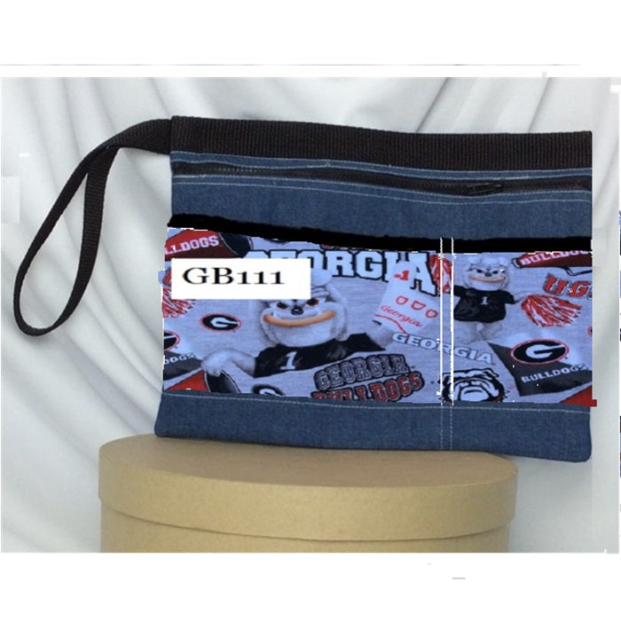 Sport Teams, (A-Bu) iPad, Tablet, Padded Carry-All Bag with Denim Fabric