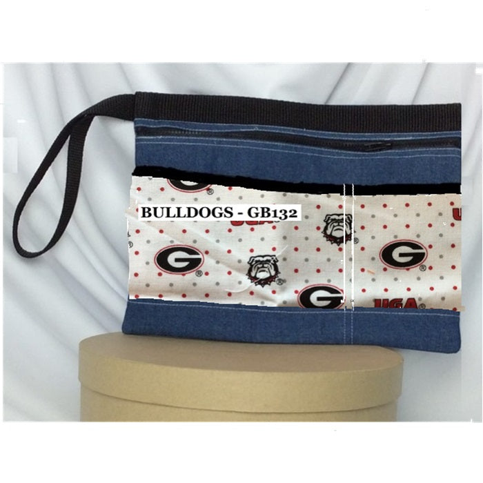 Sport Teams, (A-Bu) iPad, Tablet, Padded Carry-All Bag with Denim Fabric