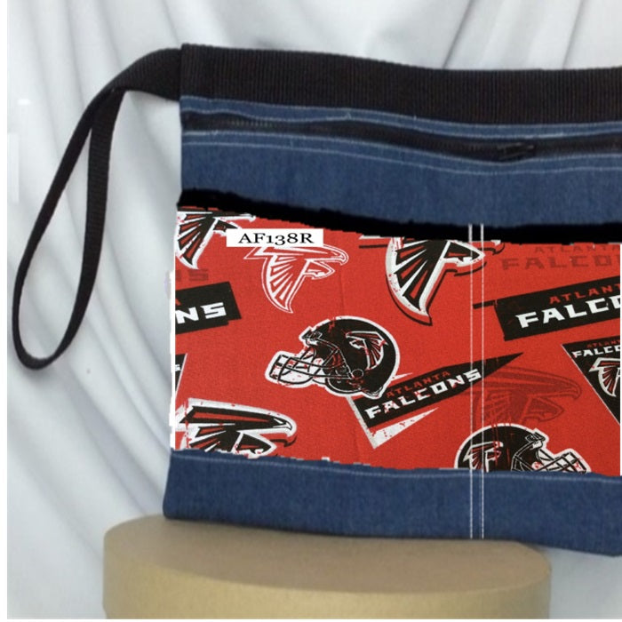 Sport Teams, (C-G), Computer Tablet, Padded Carry-All Bag with Denim Fabric