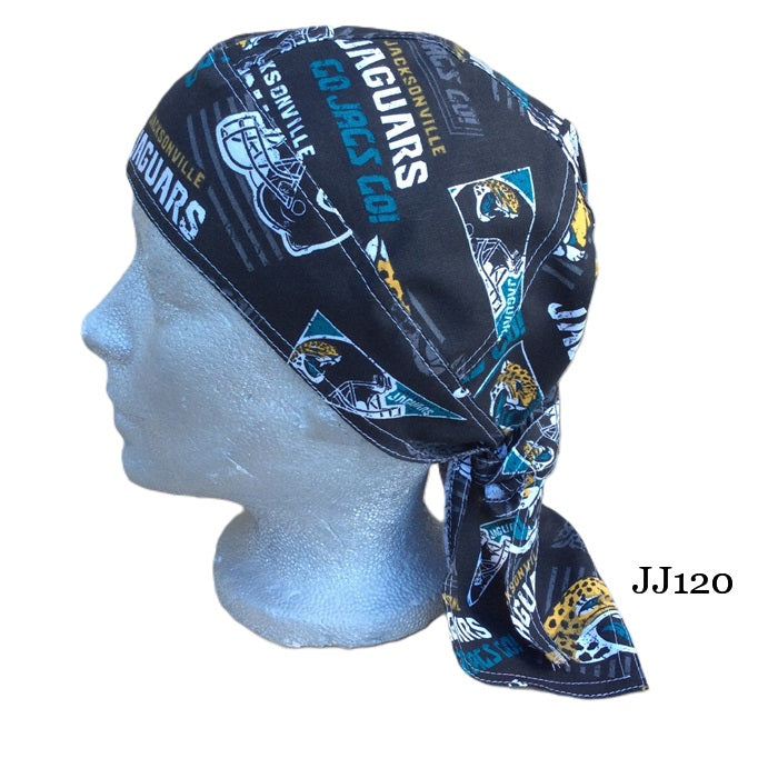 Doo Rag-Skull Caps, Sport Team (H-O), Silk Lined Crown, Unisex, Bikers, Welders, Doctor, Dentist, Vet, Chemo, Food, light weight