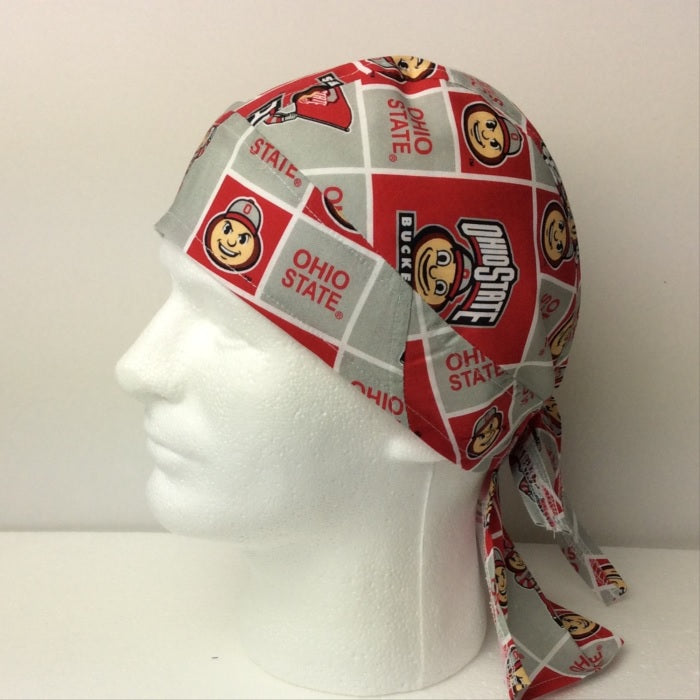 Doo Rag-Skull Caps, Sport Team (H-O), Silk Lined Crown, Unisex, Bikers, Welders, Doctor, Dentist, Vet, Chemo, Food, light weight