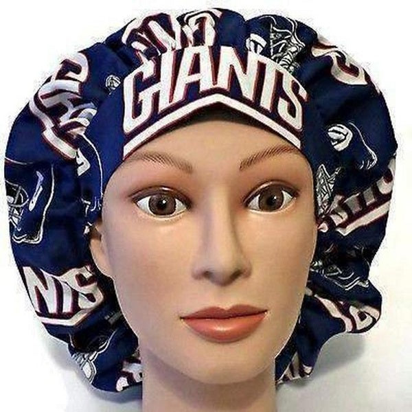 Bouffant Scrub Caps Team Sport (G-K) Unisex, Adjustable Elastic, Doctor, Nurse, Dentist, Vet, Chemo, Food Service, lightweight.