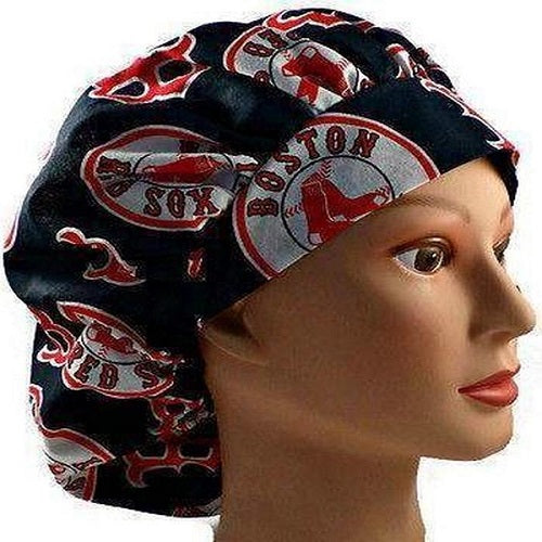 Bouffant Scrub Caps Sport Team (S-Y), Unisex, Adjustable Elastic, Doctor, Nurse, Dentist, Vet, Chemo, Food Service, lightweight.