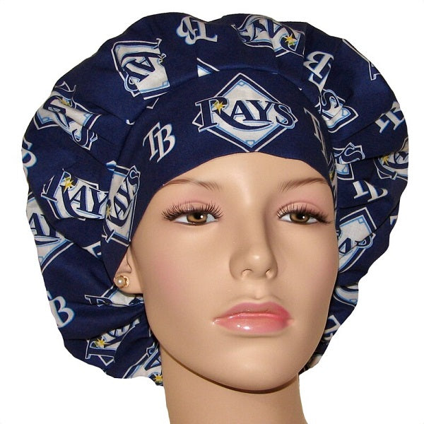 Bouffant Scrub Caps Sport Team (S-Y), Unisex, Adjustable Elastic, Doctor, Nurse, Dentist, Vet, Chemo, Food Service, lightweight.