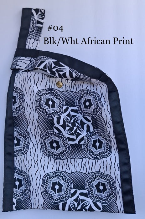 Black and White Knot Bags