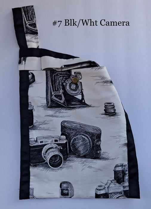 Black and White Knot Bags