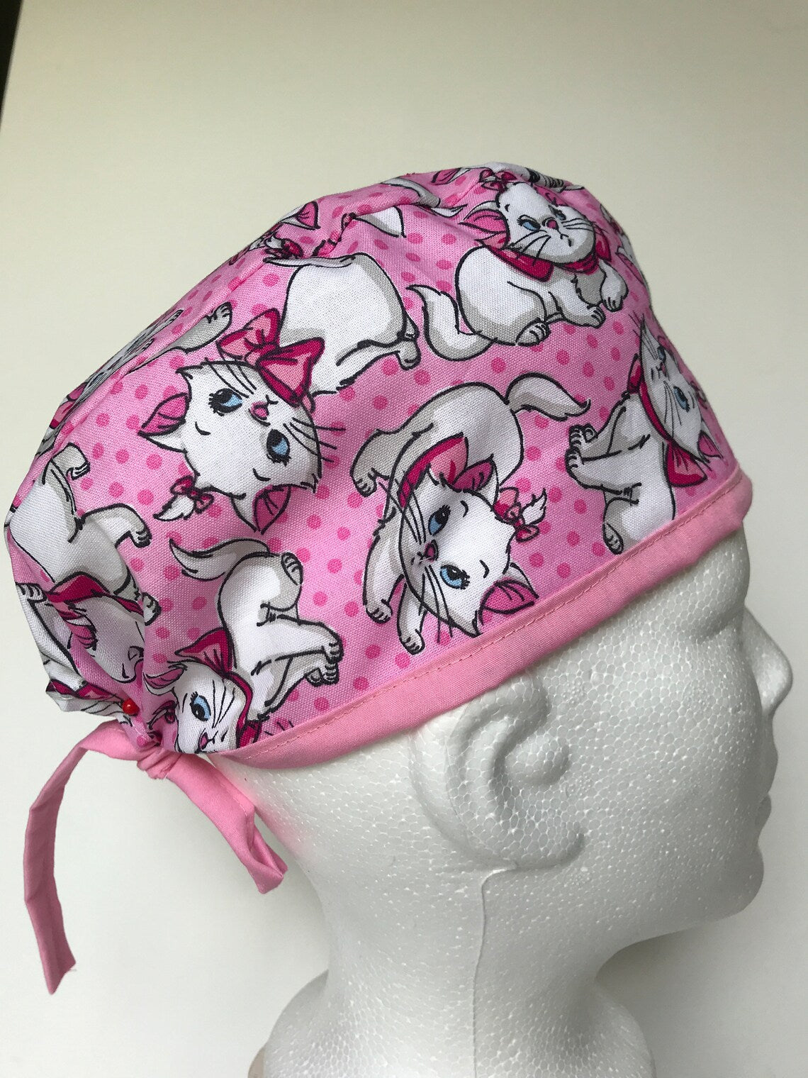 Cats Scrub Cap, Unisex, 3 Styles, Bikers-Skull Cap, Doctor, Nurse, Dentist, Vet, Chemo, Food Service, Dirt Bikers, Construction Workers, light weight