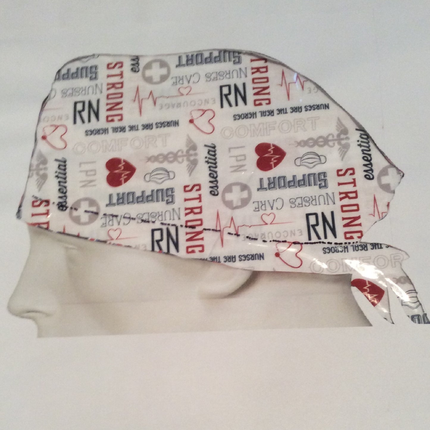 Medical Theme Scrub Caps, Unisex, 3 Styles, Bikers-Skull Cap, Doctor, Nurse, Dentist, Vet, Chemo, Food Service, light weight