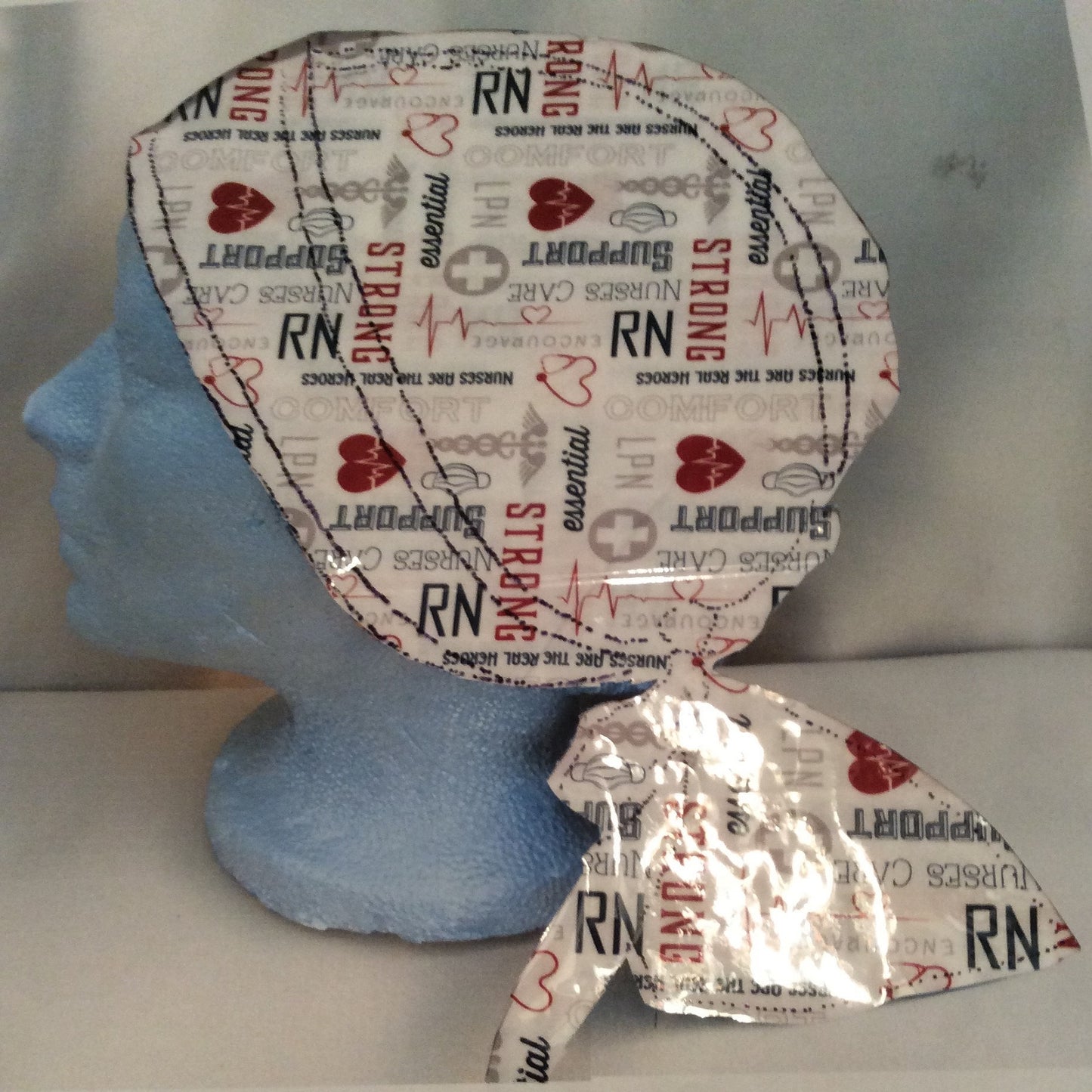 Medical Theme Scrub Caps, Unisex, 3 Styles, Bikers-Skull Cap, Doctor, Nurse, Dentist, Vet, Chemo, Food Service, light weight